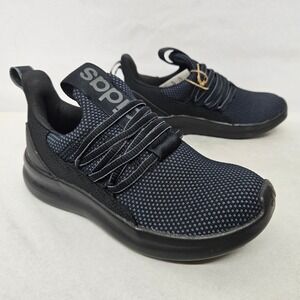 Adidas Lite Racer Adapt 7.0 K Running Shoes IE6382 Black Carbon Kids Size 1